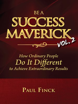cover image of Be a Success Maverick